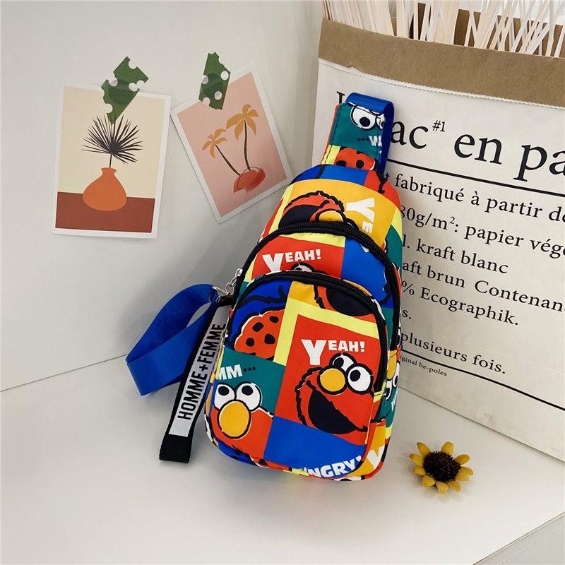 leisure chest bag Elementary school travel small backpack Cartoon-BS00413-Veeddydropshipping