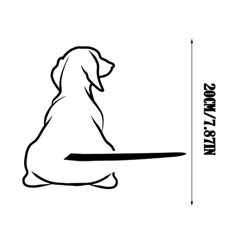Dogs Sticker Interesting Tail Wiper Decals Removable-AM00780-Veeddydropshipping