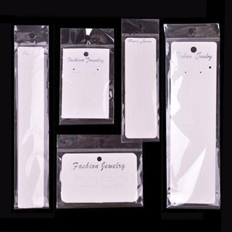 Jewelry Display Card with Transparent Opp Bags for Bags DIY Findings-JW01682-Veeddydropshipping