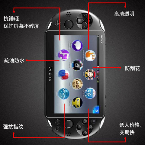 9H Explosion-proof Tempered Glass Protective For Sony PS Vita 2000 -CE00514-Veeddydropshipping