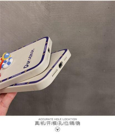 Cute 3D Anime Doraemon Phone Case Silicone Protective Case For Iphone 11/12/13-PA00159-Veeddydropshipping