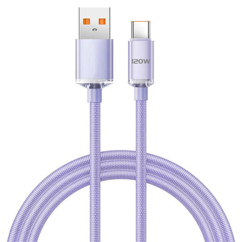 120W USB Type C Cable Fast Charging For Huawei P50 por Xiaomi 13 OPPO Samsung W23 Realme USB C-PA00009-Veeddydropshipping