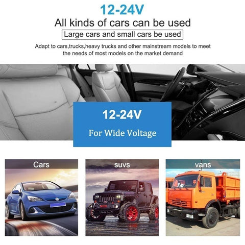 USB Car Charger With Spring USB Cable Cigarette-PA01197-Veeddydropshipping