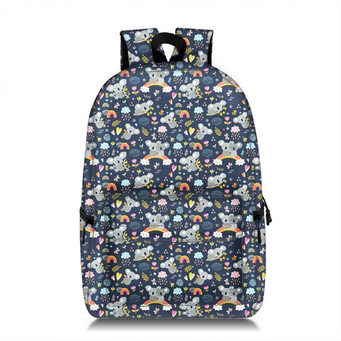 Backpack for Teenager Boys Girls Book Bags Children Casual-BS00371-Veeddydropshipping