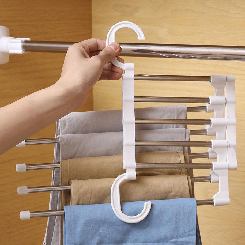 Magic Trousers Rack Closet Storage-HA00874-Veeddydropshipping