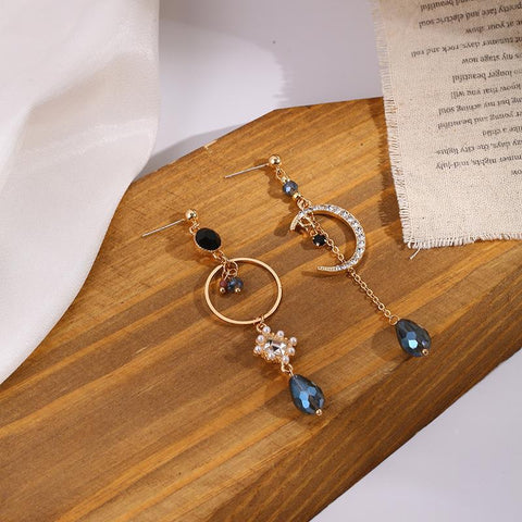 Korean Long Tassel Butterfly Drop Earrings Elegant Pearl -JW01456-Veeddydropshipping