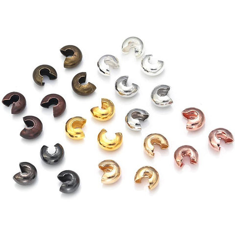 Open Crimp Beads Covers Crimp Beads Stopper Beads For DIY-JW01526-Veeddydropshipping