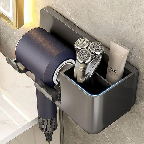Hair Dryer Storage Holder Bathroom Wall-HA00846-Veeddydropshipping