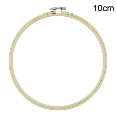 Rubber Imitate Wood Hoop Circle-HA00104-Veeddydropshipping