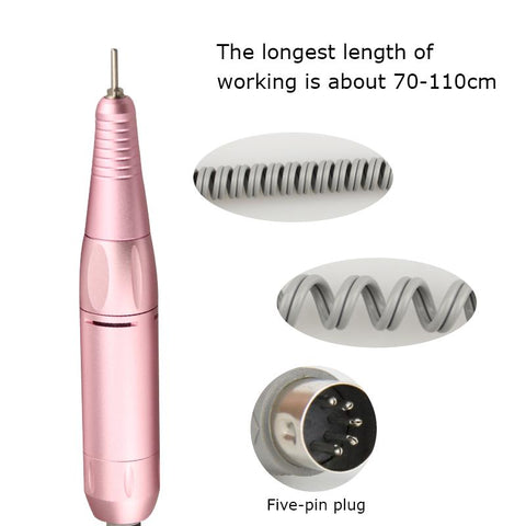 Professional Electric  Machine Steel Pen Handle Nail Drill -BH01026-Veeddydropshipping