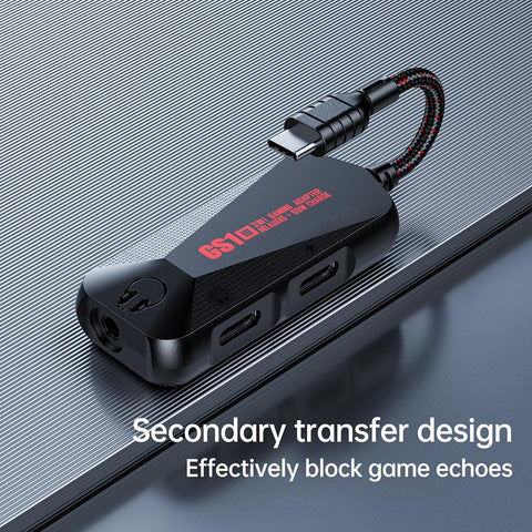 Type-C Charging Multifunctional Gaming Sound Card Accessories-CO00090-Veeddydropshipping