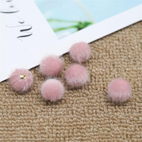 Imitation Mink Hair Plush Balls DIY Craft Supplies-HA00061-Veeddydropshipping