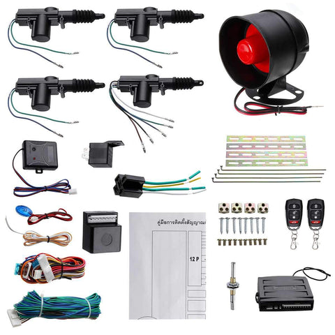 Car Alarm System Keyless Entry Security Remote Central Control Door-AM00584-Veeddydropshipping