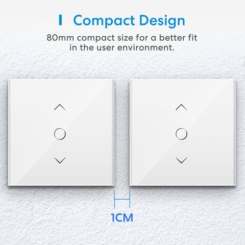 HomeKit Smart WiFi Roller Shutter, Blind Switch, Works with Apple -CE00560-Veeddydropshipping