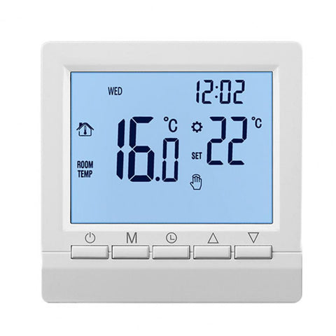 Household Thermostat Smart with Backlight LCD Large Screen Wall Room Heating-TI01034-Veeddydropshipping