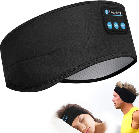Thin Summer Sleep Headphones Bluetooth Mask Wireless Sports Headband -CE01154-Veeddydropshipping