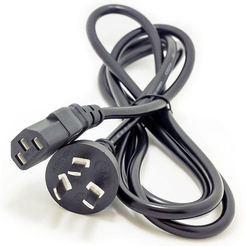 1M AU Australia SAA Power Cord New Zealand IEC C5 Cloverleaf Right angle Power Supply-CE00225-Veeddydropshipping