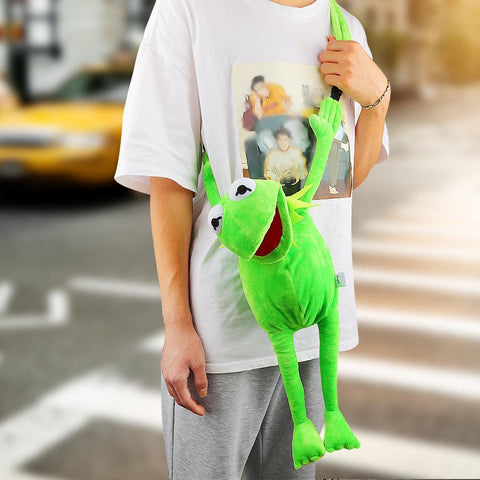 Frog Duck Plush Shoulder Bag Baby Backpack-TB00009-Veeddydropshipping