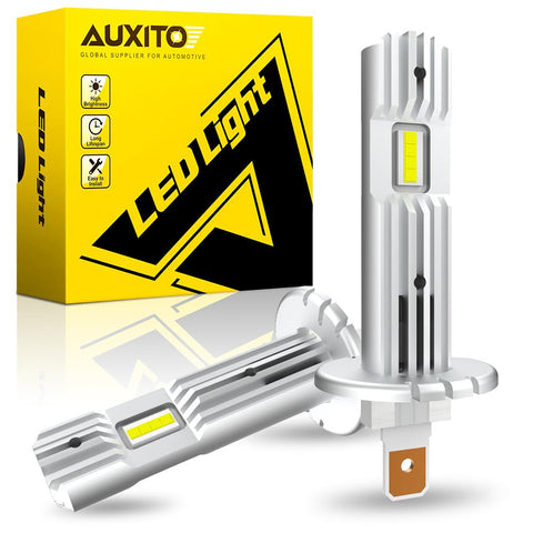 AUXITO 2Pcs Canbus LED Light Bulb H1 LED Headlight Mini Size Design-AM00029-Veeddydropshipping