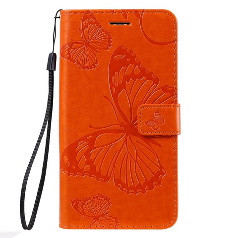 Wallet Flip Butterfly Leather Case For Huawei Honor view 5A 6X 7X-PA00271-Veeddydropshipping