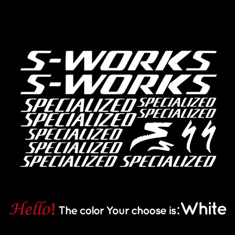 Stickers S-WORKS Car Motorcycle Body Styling Accessories-AM00915-Veeddydropshipping