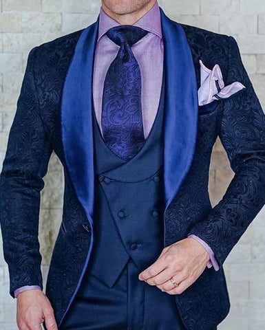 Design Custom Made Black Smoking Tuxedo-MF01254-Veeddydropshipping