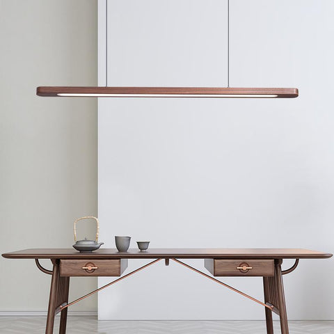 Wood LED Pendant Lights Modern  Lamp-TI00304-Veeddydropshipping