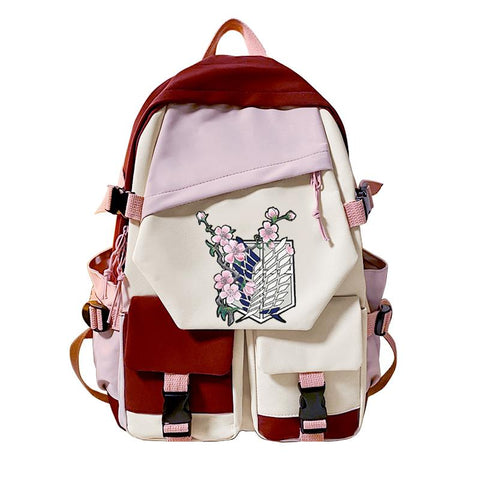 Manga Cartoon Schoolbag Mochila Kawaii Funny Girls Boys Bag Large-BS00273-Veeddydropshipping