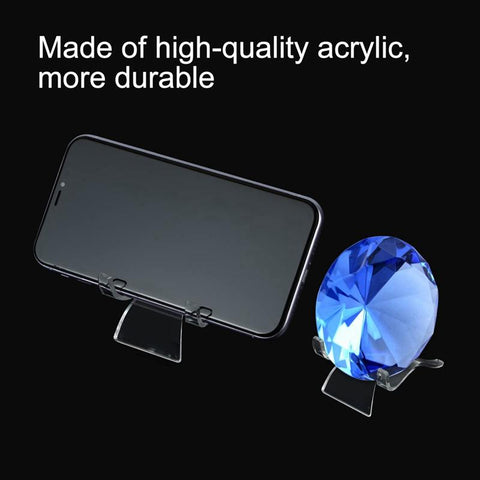 Rock Display Stand Clear Display Easel Stands Pedestal-HA00882-Veeddydropshipping