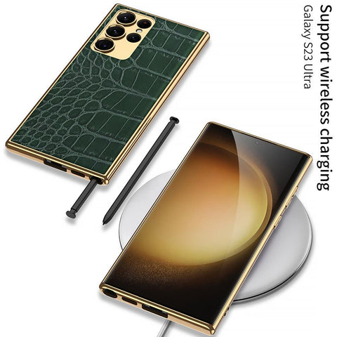 For Samsung s23 s23plus s23ultra electroplated soft edge personalized-PA00227-Veeddydropshipping