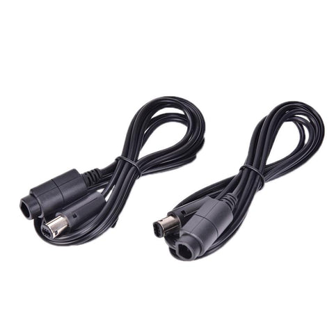 1.8m Controller Extension Cable for GameCube Black Controller Extension Cable -CE01473-Veeddydropshipping