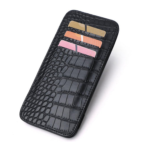 Card Case PU Leather ID Credit Bank Business Card Holder-BS00652-Veeddydropshipping