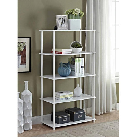 5-Shelf Storage Bookcase Storage Shelf Bookshelf-HA01558-Veeddydropshipping