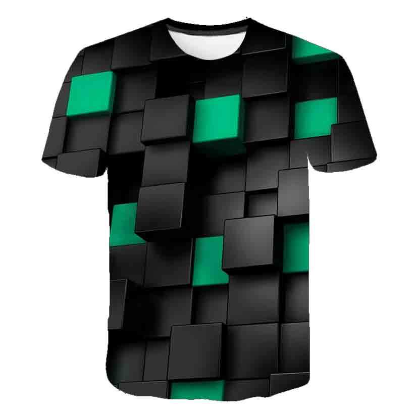 Kids Clothes Baby Boys Girl Summer 3D Pattern T-shit-Veeddydropshipping