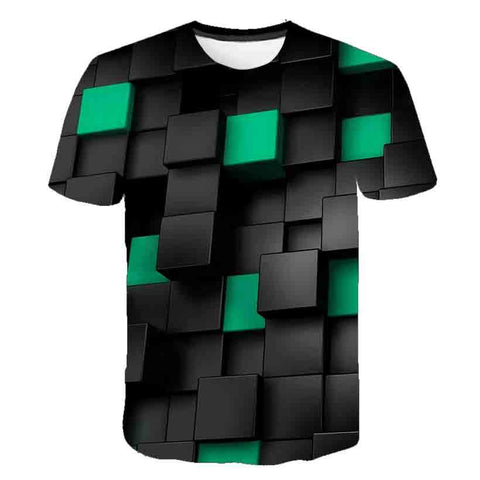 Kids Clothes Baby Boys Girl Summer 3D Pattern T-shit-Veeddydropshipping