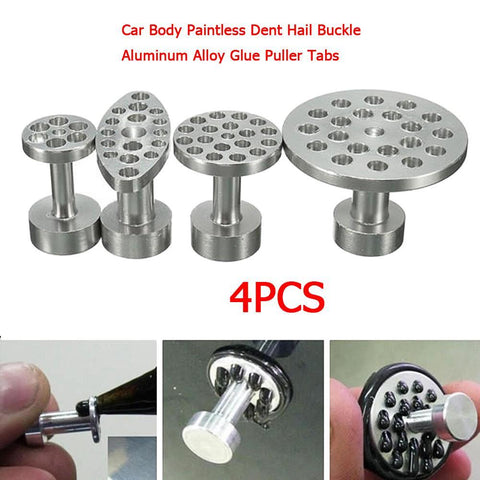 4pcs Car Body Paintless Dent Hail Buckle Aluminum Alloy Glue Puller-AM00489-Veeddydropshipping