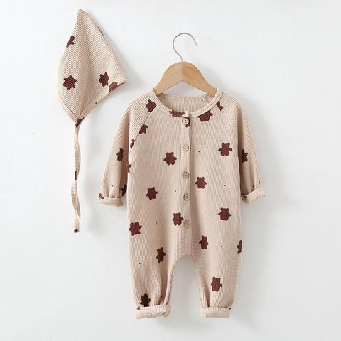2 Pcs Newborn Baby Romper For 0-24M Organic Cotton Baby-Veeddydropshipping-4