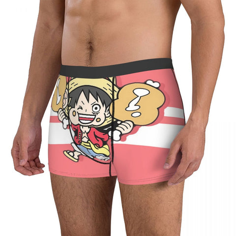 Boxer Briefs Underwear One Piece Anime Highly Breathable Birthday-MF01668-Veeddydropshipping