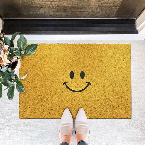 Smile Outdoor carpet Welcome doormat-HA00560-Veeddydropshipping