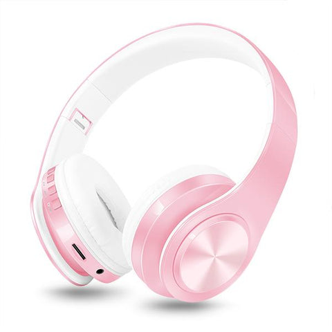 Newly Macaron Colors Stereo Headset Bluetooth Earphone Headphone Wireless -CE01193-Veeddydropshipping