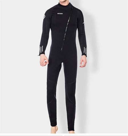 3MM Neoprene Wetsuit Men Women Front Zipper Diving Suit for Snorkeling -OS00149-Veeddydropshipping