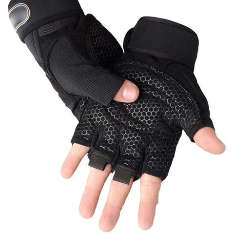 Gym Gloves Fitness Weight Lifting Gloves Body Building Training Sports Exercise -OS01140-Veeddydropshipping
