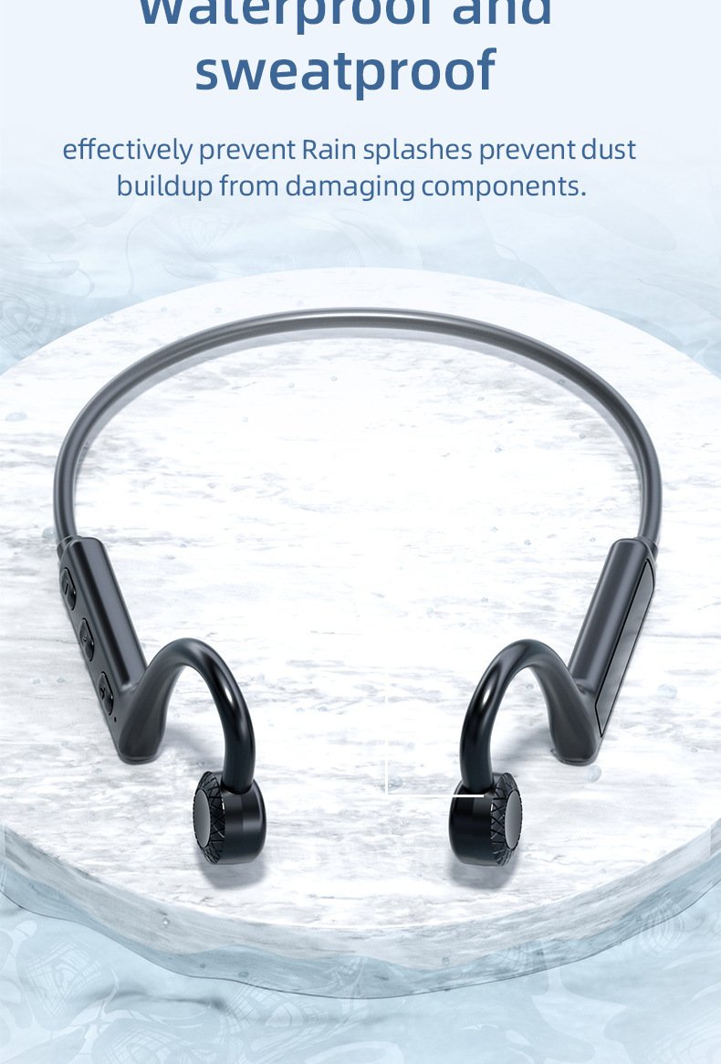 Concept Bone Conduction Wireless Bluetooth Headset-Veeddydropshipping