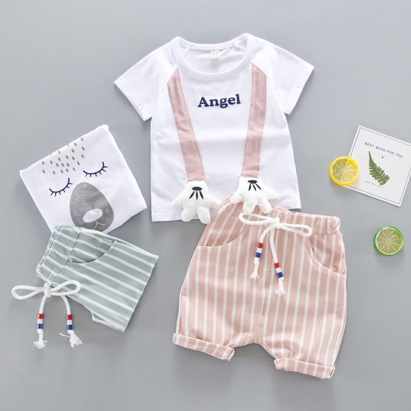 Baby Boy Summer Clothes T-Shirt+Shorts Cute Children Clothing-Veeddydropshipping-3