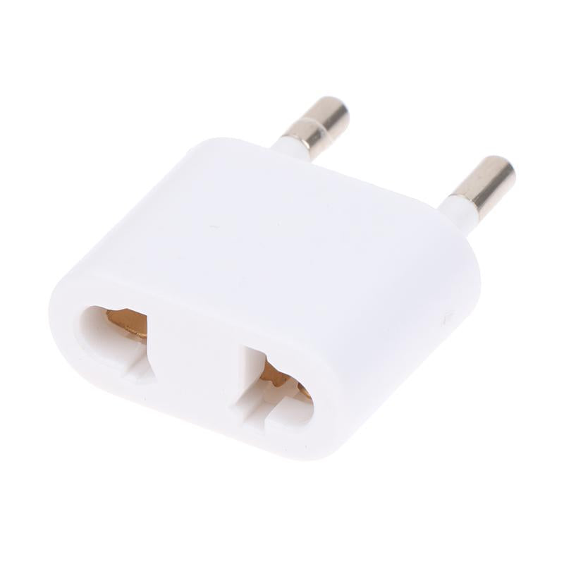 EU Plug Adapter Travel Adapter CN US To EU KR Brazil Israel White Power Adapter -CE00123-Veeddydropshipping