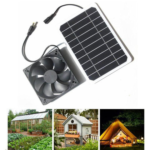Solar Powered Panel Fan Outdoor-TI00741-Veeddydropshipping