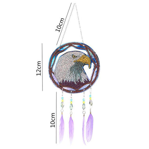 DIY Diamond Painting Dream Catcher Wind Chimes-HA00115-Veeddydropshipping