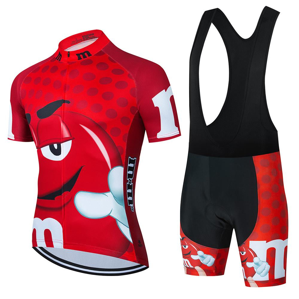 Mung Bean Bike Men Summer Cycling Jersey Cycling Short Sleeve Breathable -OS01067-Veeddydropshipping