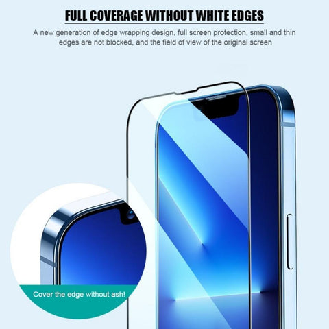 9D Full Protective Glass For iPhone 14 13 12 11 Pro Max Tempered Screen Protector for iPhone-PA00589-Veeddydropshipping