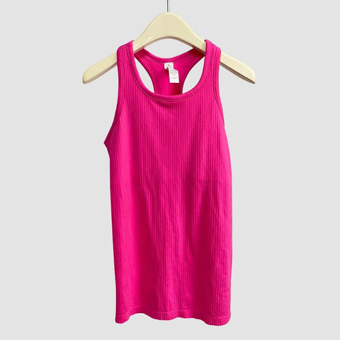 Fitness Crop Tops Built in Bra Yoga Sleeveless Vest Solid-OS01466-Veeddydropshipping